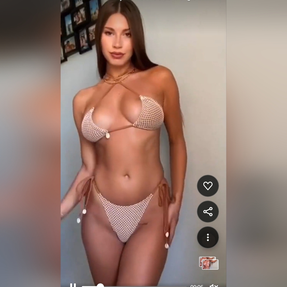 New Bikini Swimsuit Size S